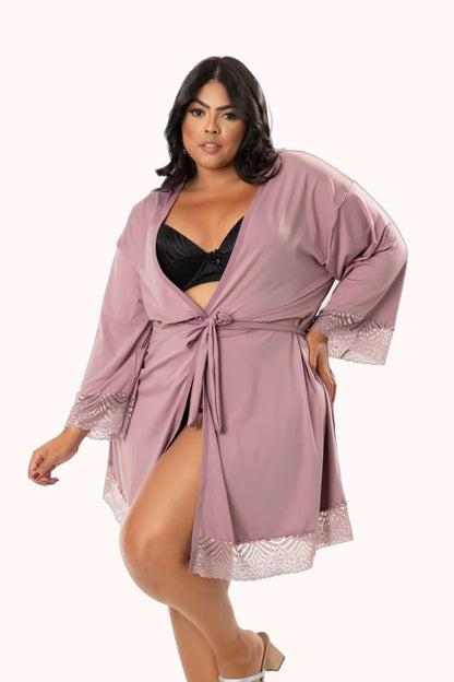 Robe Feminino Plus Size – Doce Malícia