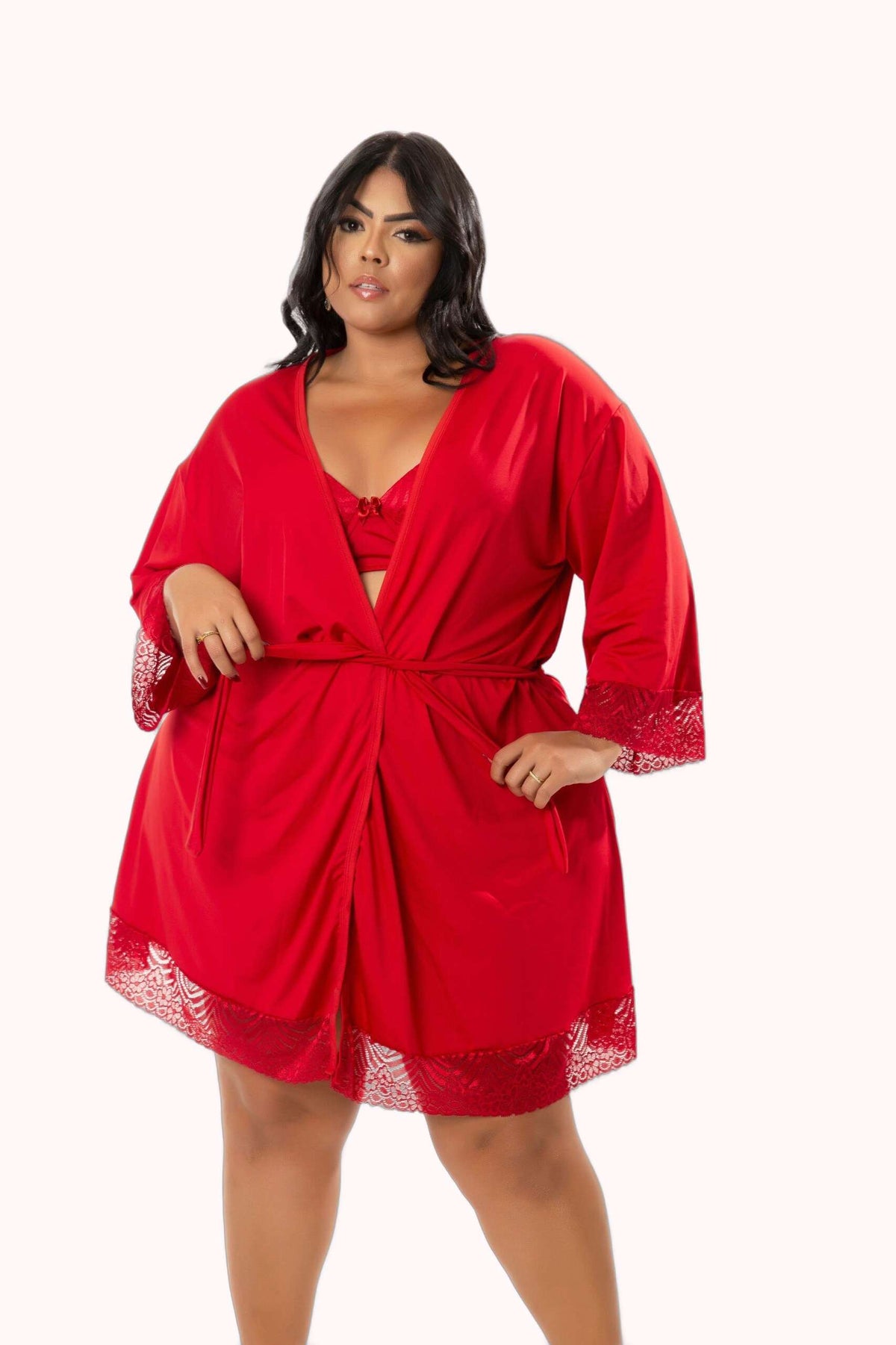 Robe Feminino Plus Size – Doce Malícia