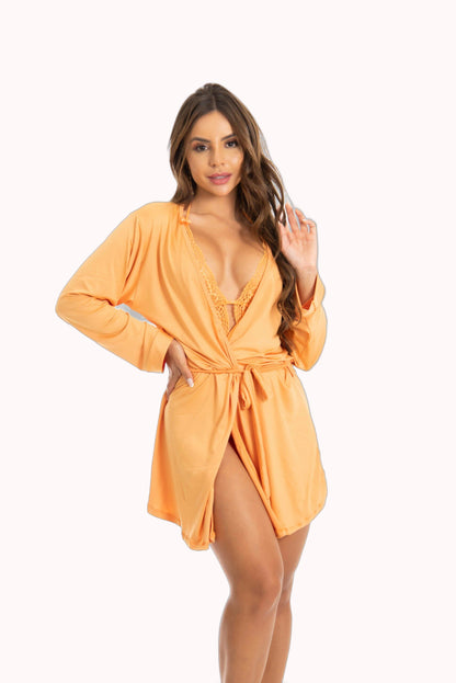 Robe de Microfibra Feminino