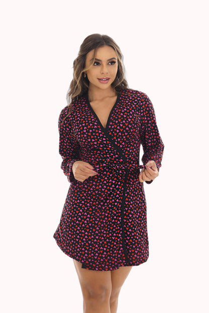 Robe feminino em suede – Doce Malícia