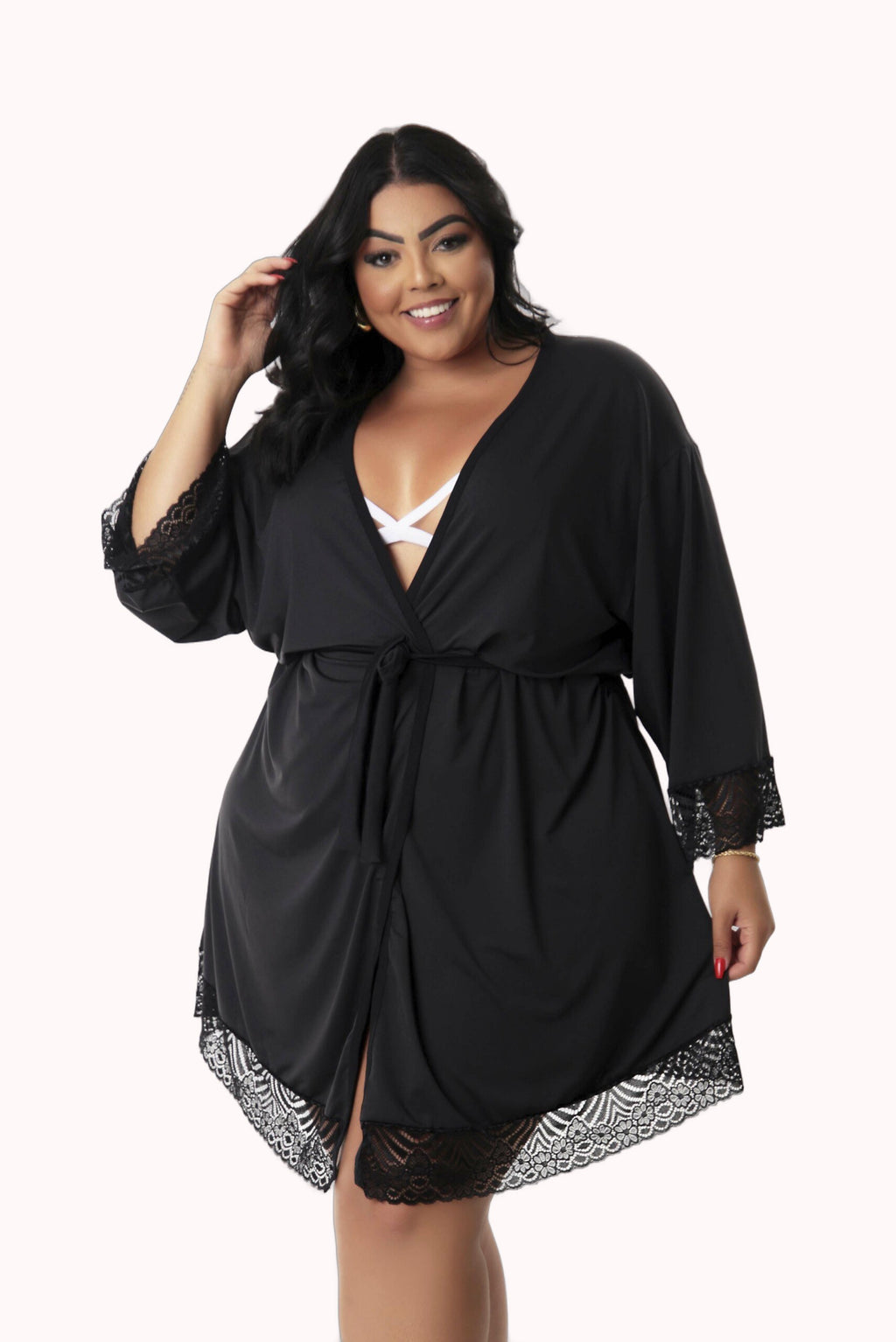 Robe Feminino Plus Size – Doce Malícia