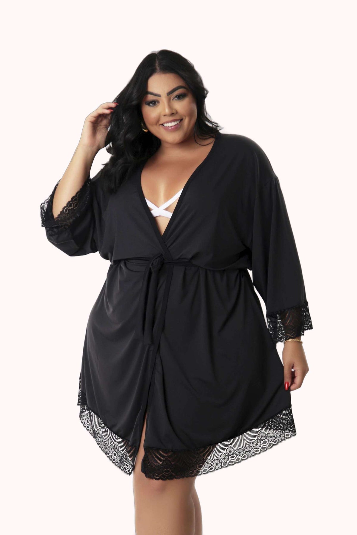 Robe Feminino Plus Size – Doce Malícia