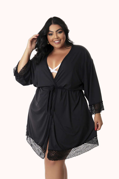 Robe Feminino Plus Size – Doce Malícia