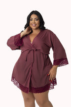 Robe Feminino Plus Size – Doce Malícia