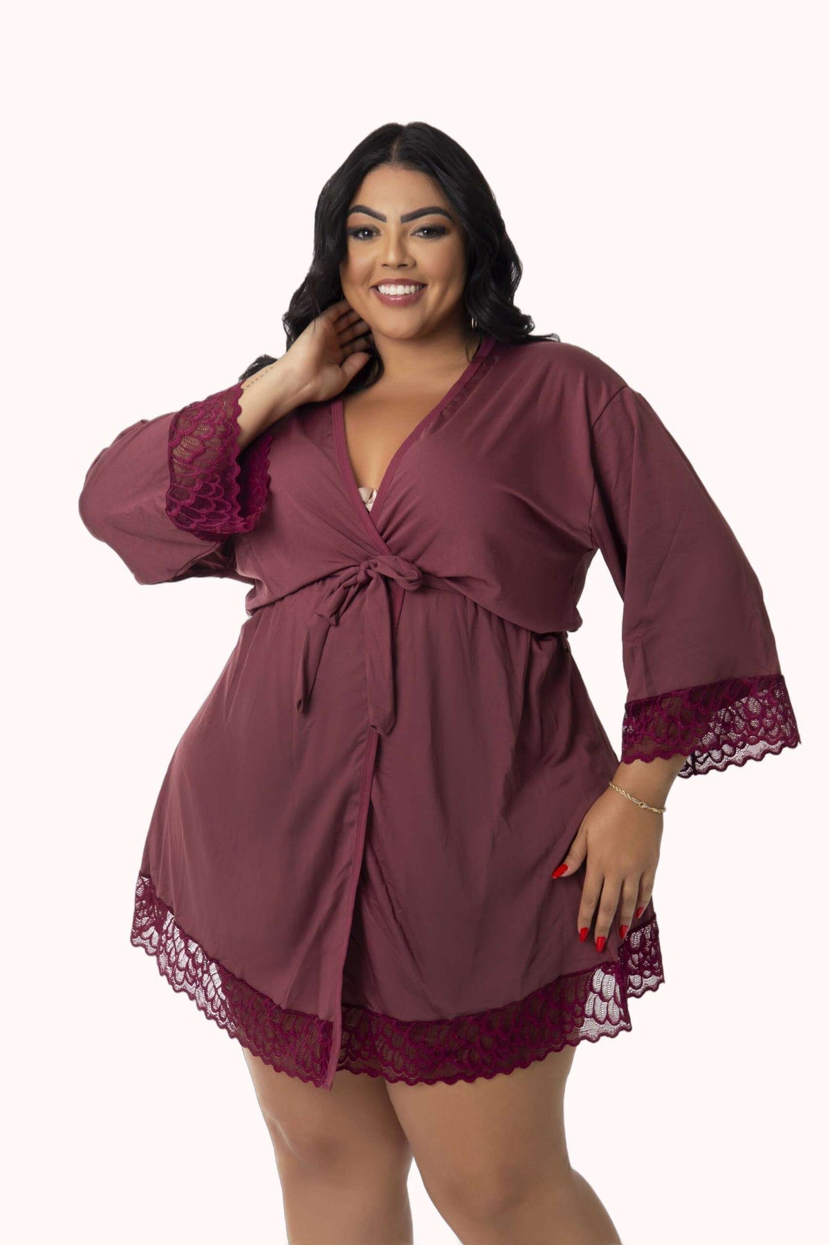 Robe Feminino Plus Size – Doce Malícia