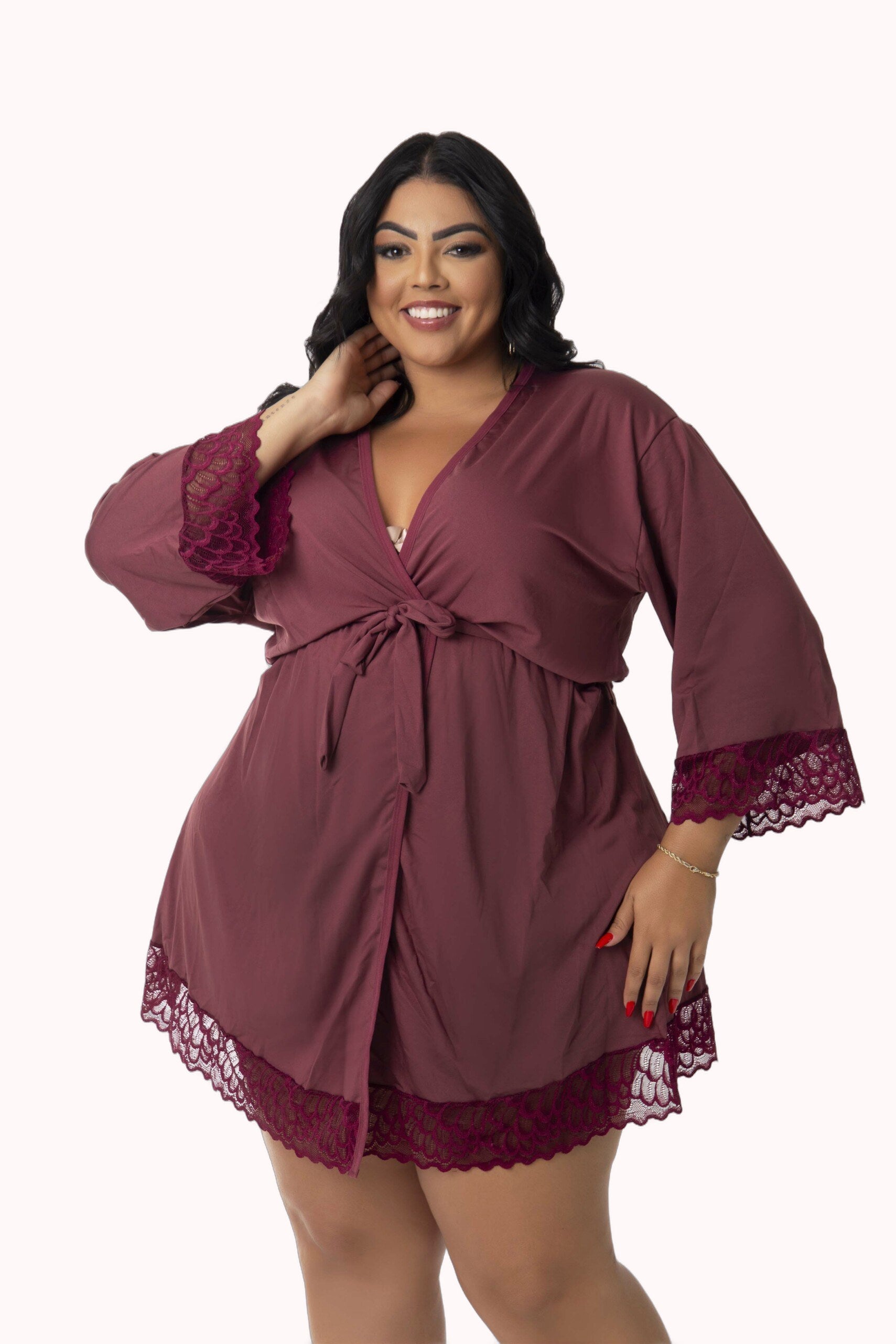 Robe Feminino Plus Size – Doce Malícia
