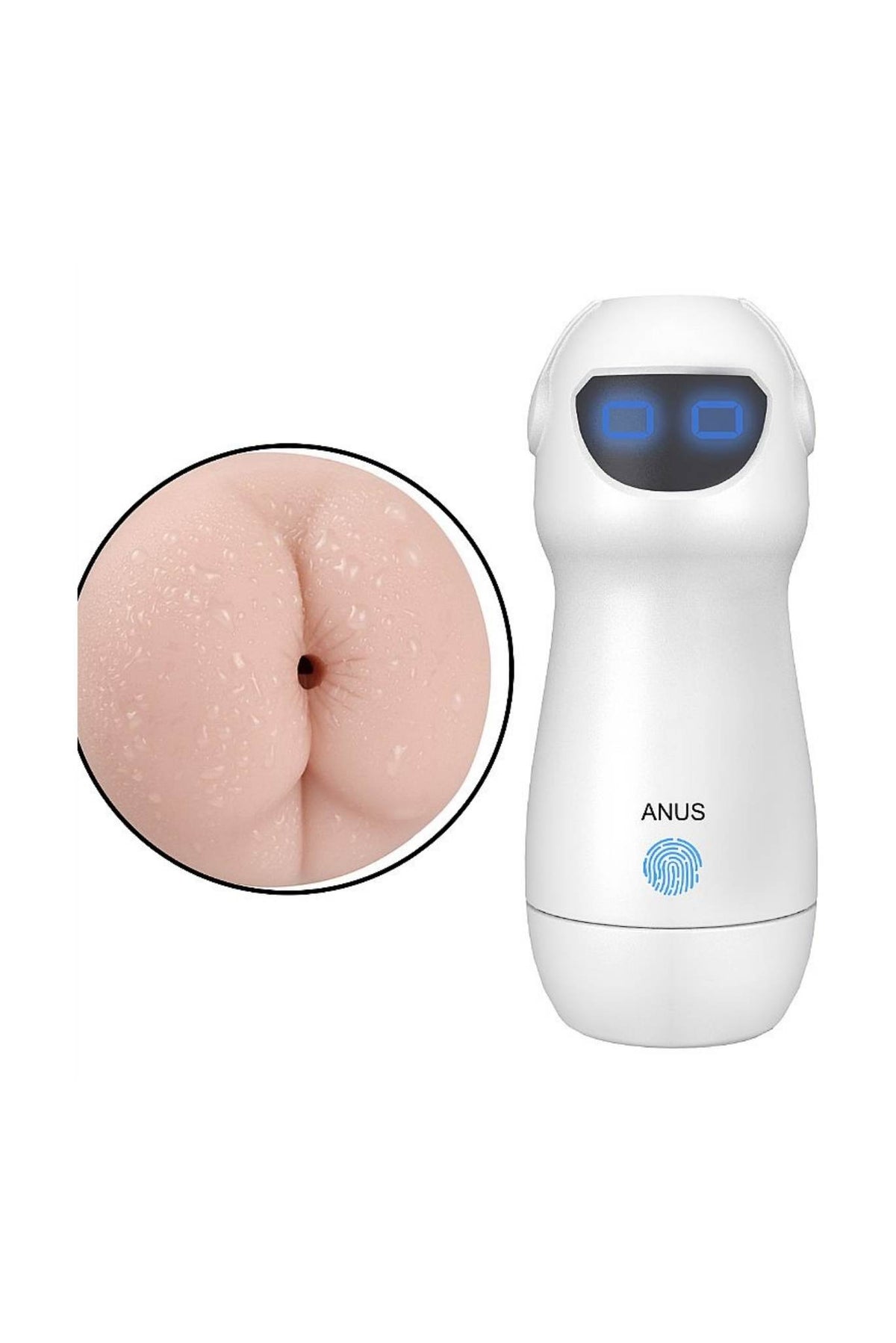 Masturbador Formato de Lanterna com em Branco – Doce Malícia
