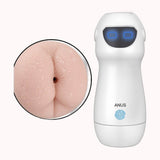 Masturbador Formato de Lanterna com Ânus/ Vibração e Voz – S Robot – Doce Malícia