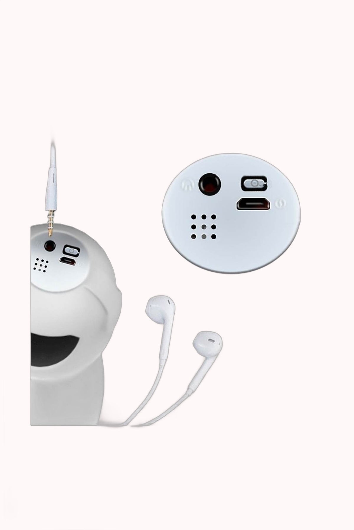 Masturbador Formato de Lanterna com Ânus/ Vibração e Voz – S Robot – Doce Malícia