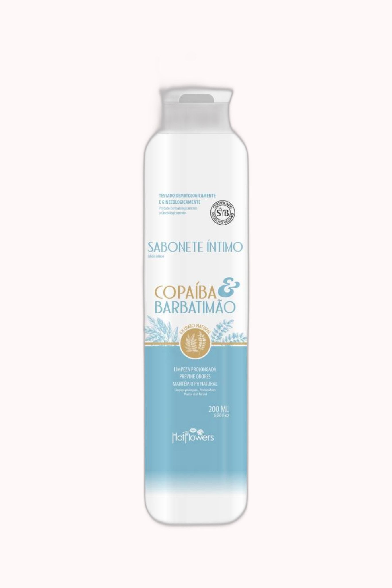 Sabonete Íntimo – Copaíba e Barbatimão 200ml – Doce Malícia