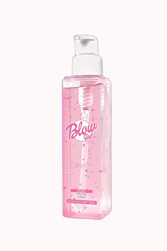 Sabonete Corporal Blow Girl – Morango Com Creme 200 ml – Doce Malícia