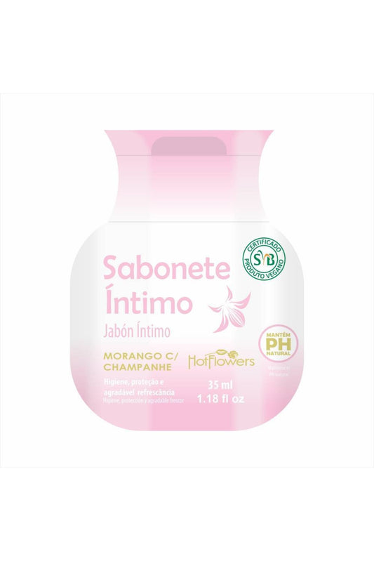 Sabonete Íntimo 35ML – Morango em Quantidade – Doce Malícia