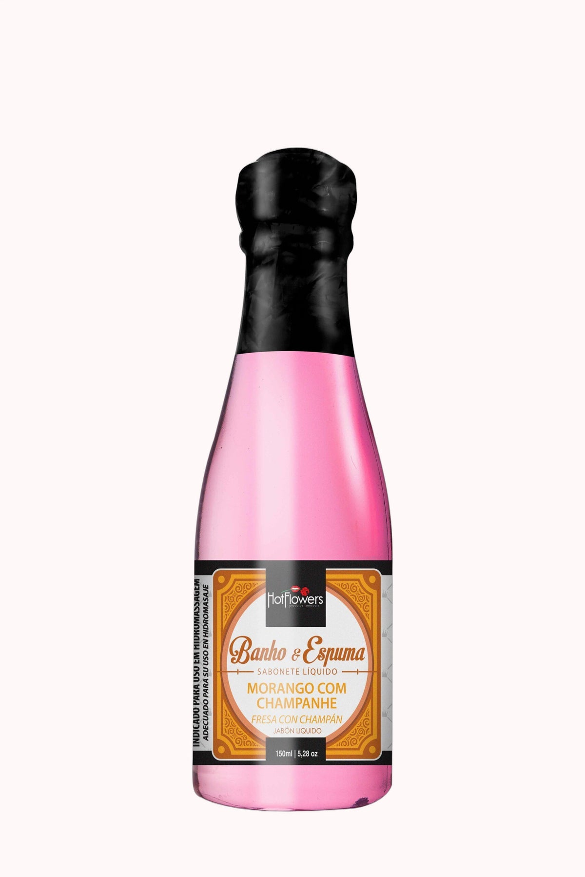 Sabonete Líquido Banho e Espuma – Morango com Champanhe – Doce Malícia