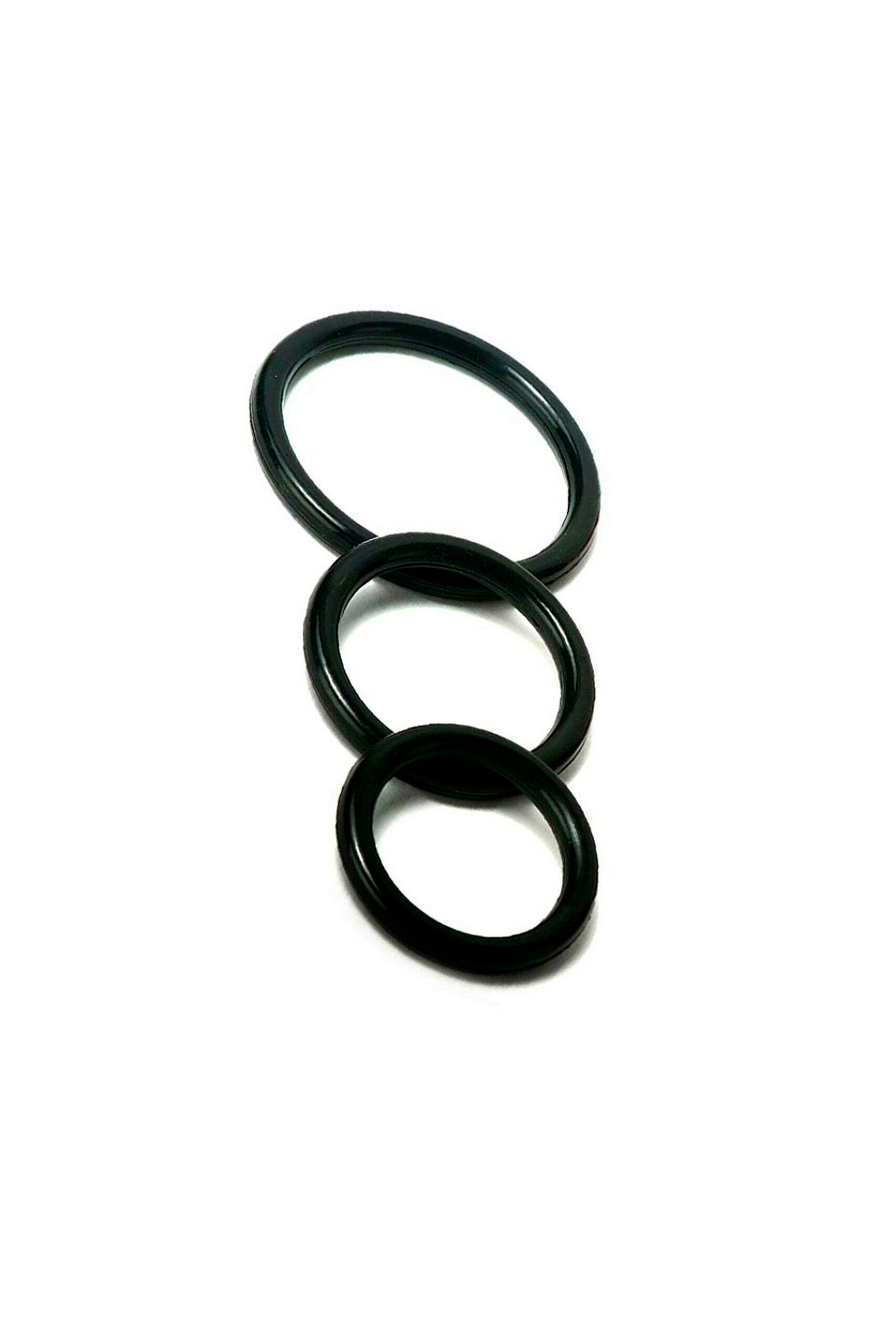 Anel Peniano de Borracha – em Preto – Doce Malícia