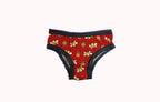 Calcinha Infantil em Suede Estampada – Doce Malícia