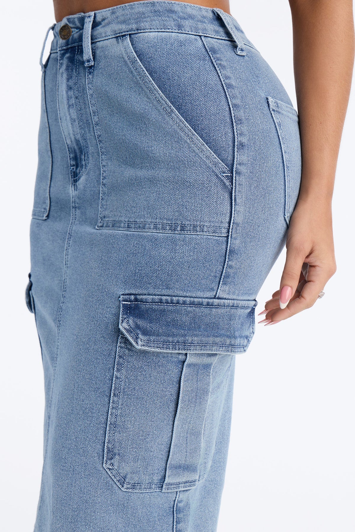 Saia Feminina Midi Cargo – Doce Malícia