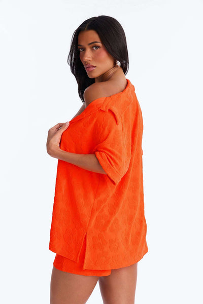 Saída de Praia Feminina Curto Estampado – Doce Malícia