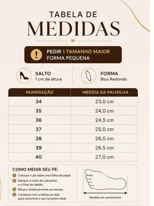 Sandália Feminina Sandálias de dedo – Doce Malícia