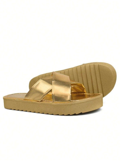 Sandália Slide Cross – Doce Malícia