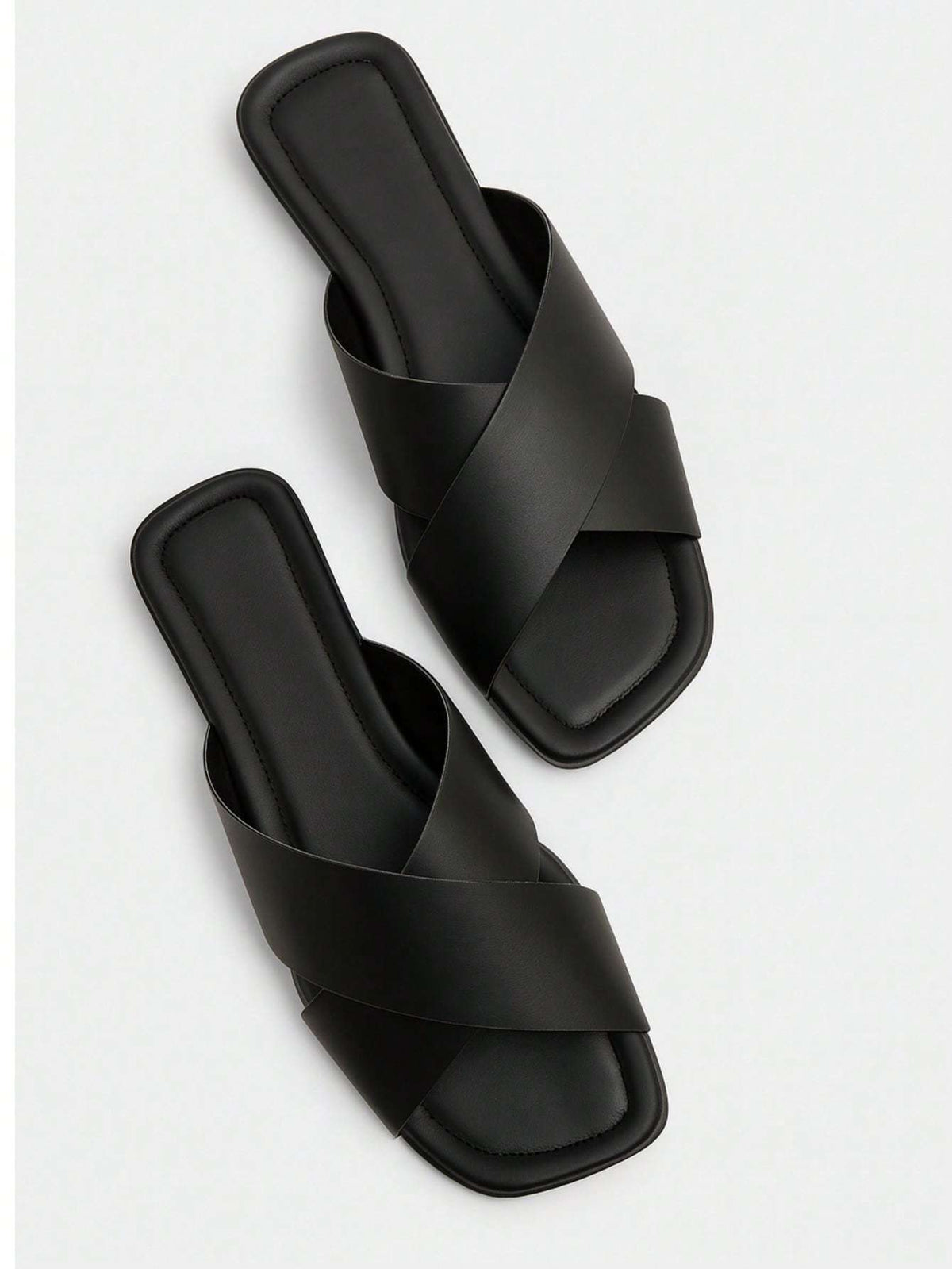 Sandália Slide Cross Caramelo – Doce Malícia