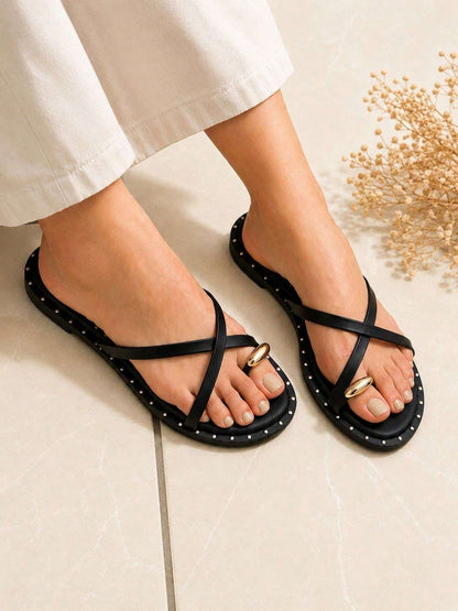 Sandália Feminina Dourado – Doce Malícia