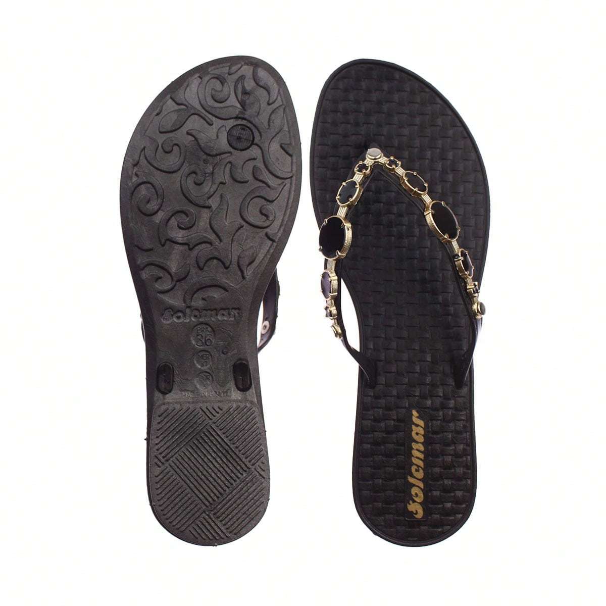 Sandália Feminina Preto – Doce Malícia
