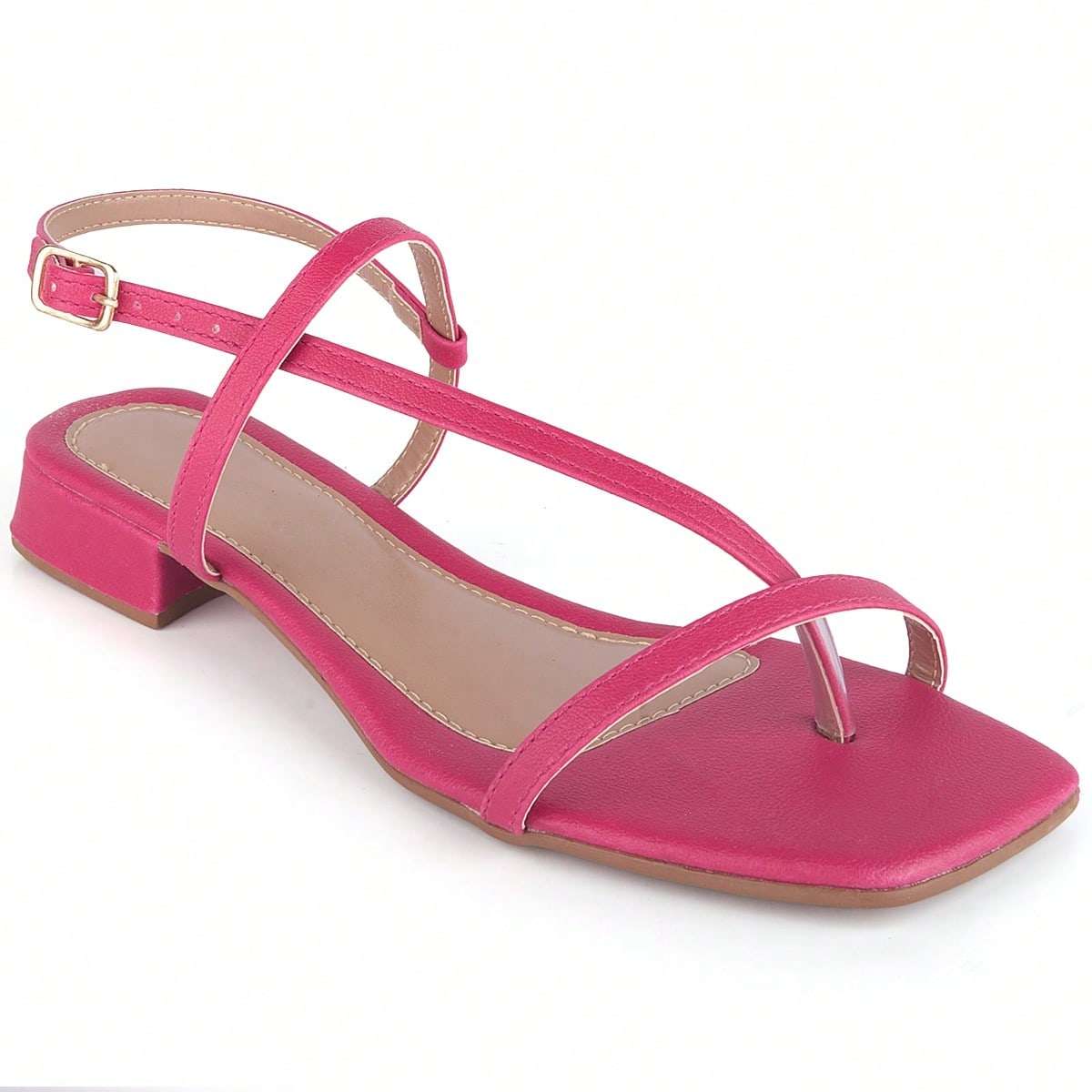 Sandália Strappy Salto Baixo – Doce Malícia