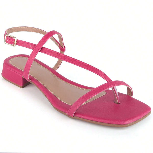 Sandália Strappy Salto Baixo – Doce Malícia