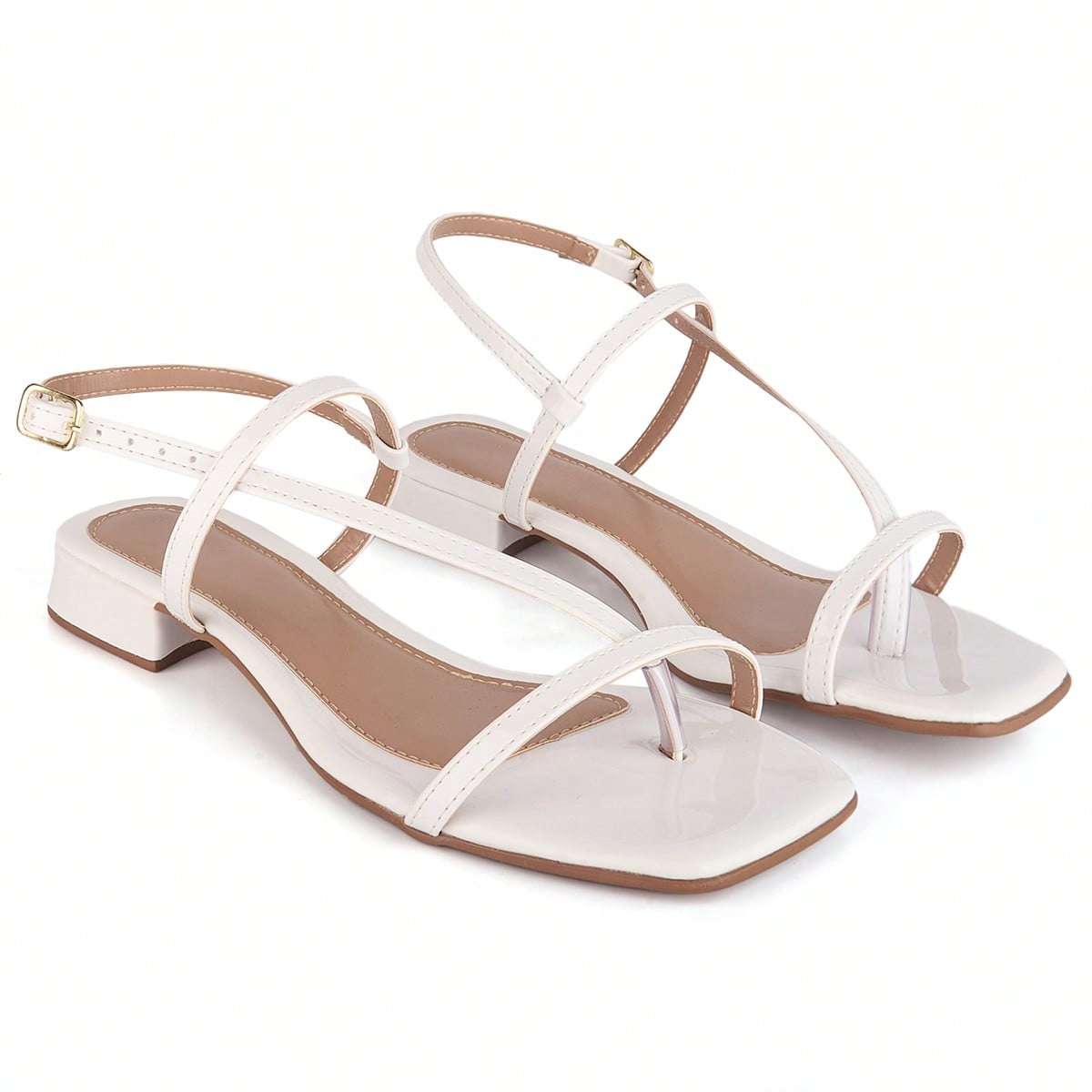 Sandália Strappy Salto Baixo – Doce Malícia
