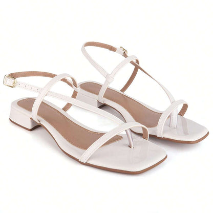 Sandália Strappy Salto Baixo – Doce Malícia