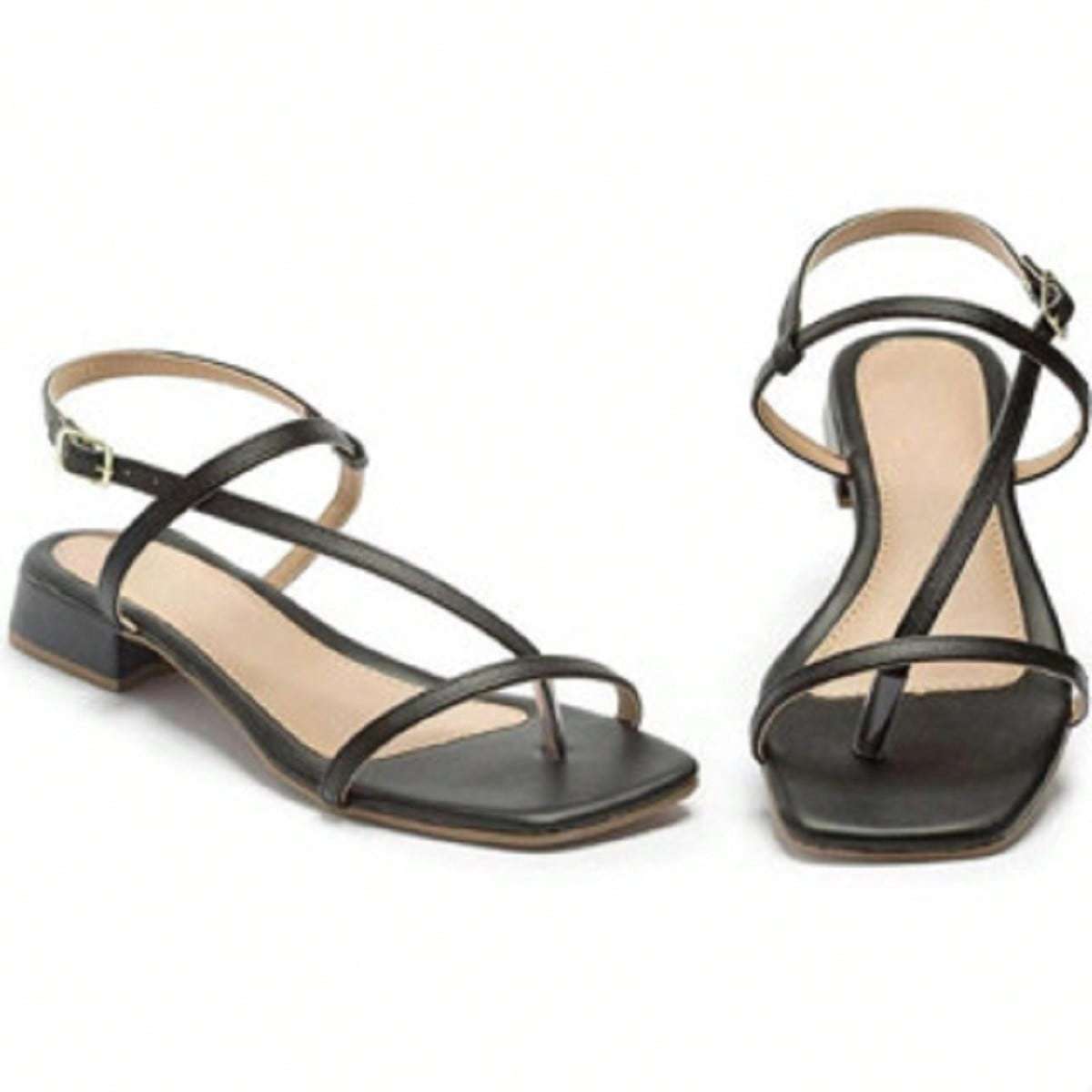 Sandália Strappy Salto Baixo – Doce Malícia