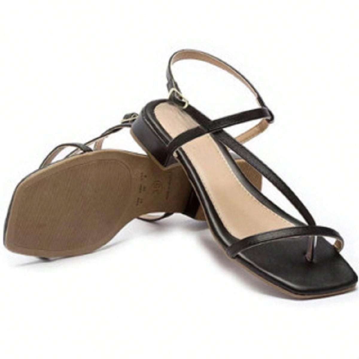 Sandália Strappy Salto Baixo – Doce Malícia