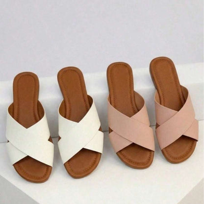 Sandália Feminina Trançada Branco E – Doce Malícia