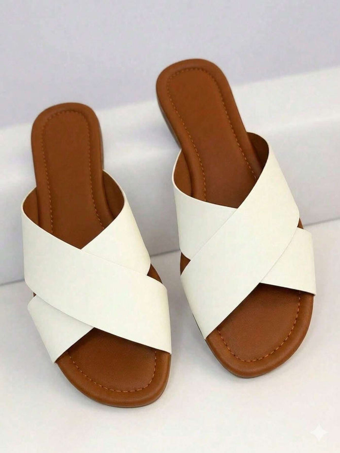 Sandália Feminina Trançada Branco E – Doce Malícia — Doce Malícia