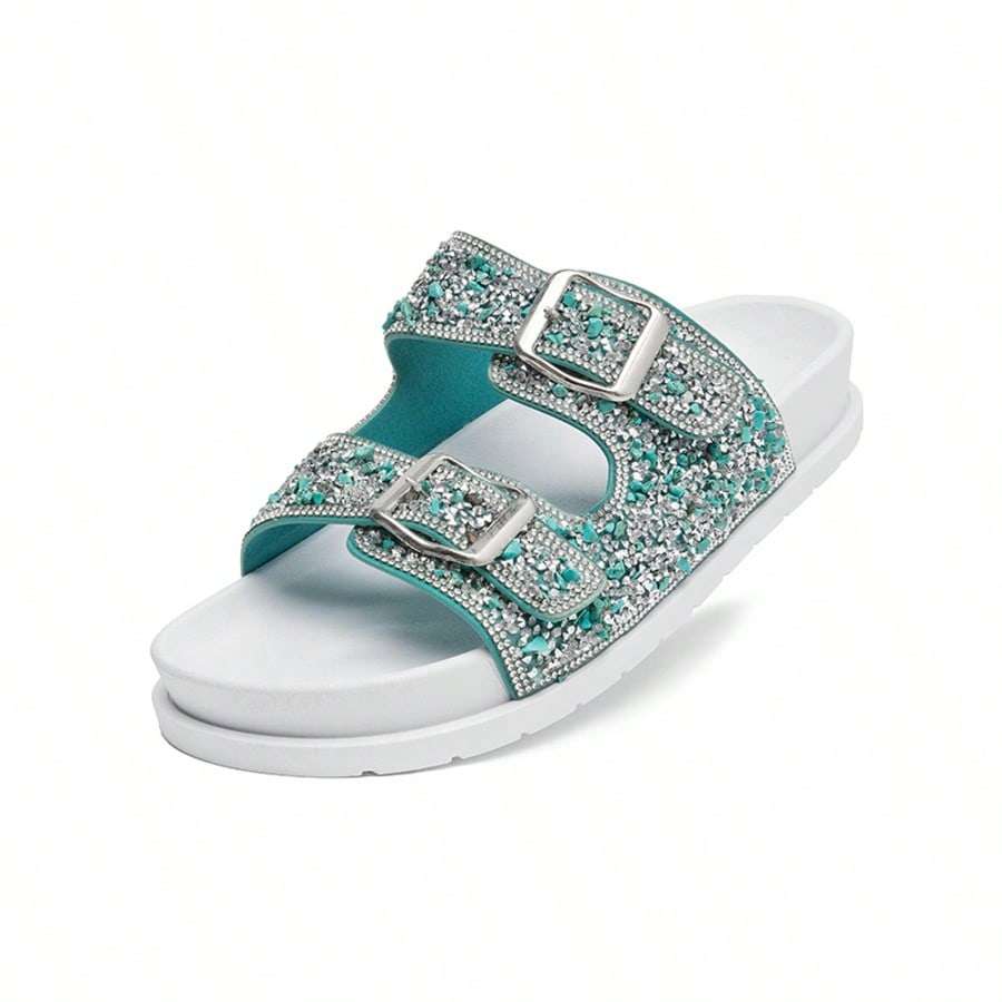 Sandália Rasteira Feminina Confortável Birken Fivela – Doce Malícia