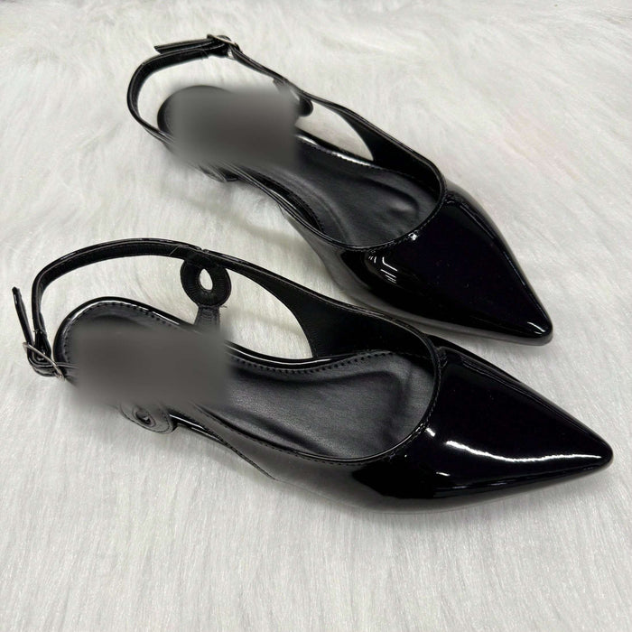 Sandália Rasteira Feminina Sapatilha Slingback Confortável – Doce Malícia — Doce Malícia