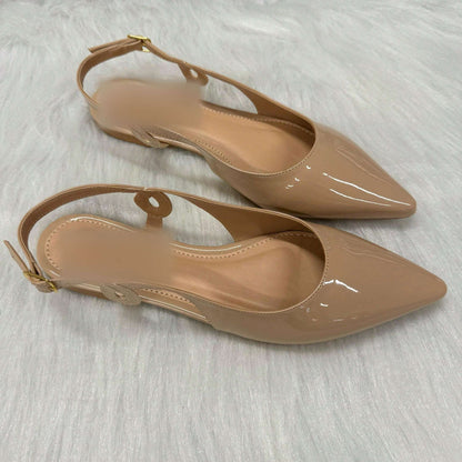 Sandália Rasteira Feminina Sapatilha Slingback Confortável – Doce Malícia