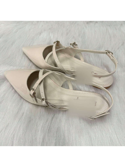 Sandália Rasteira Feminina Sapatilha Slingback Verniz – Doce Malícia