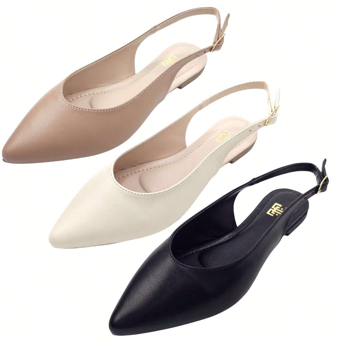 Sapatilha Feminina Slingback (tira atrás) – Doce Malícia