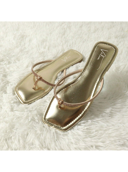 Sapatilha Feminina Brilho Dourado – Doce Malícia