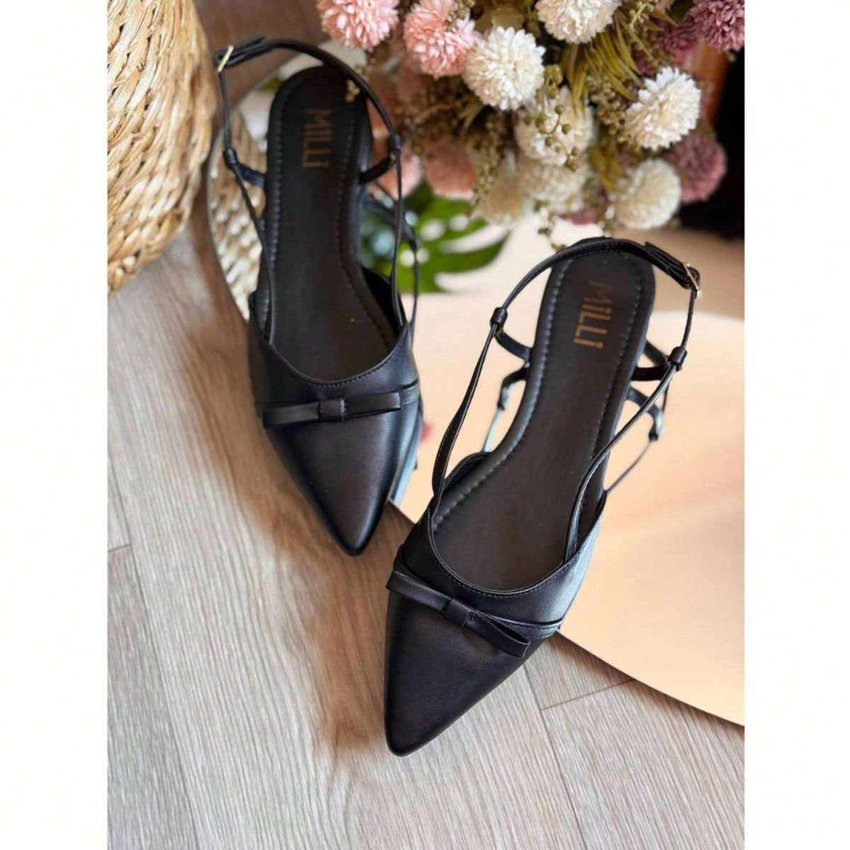 Sapatilha Feminina Slingback (tira atrás) – Doce Malícia