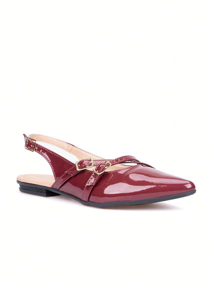 Sapatilha Feminina Slingback (tira atrás) – Doce Malícia