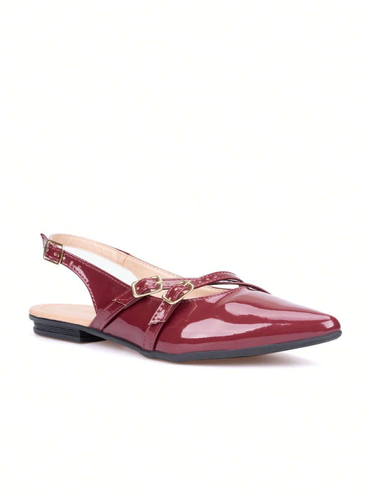 Sapatilha Feminina Slingback (tira atrás) – Doce Malícia
