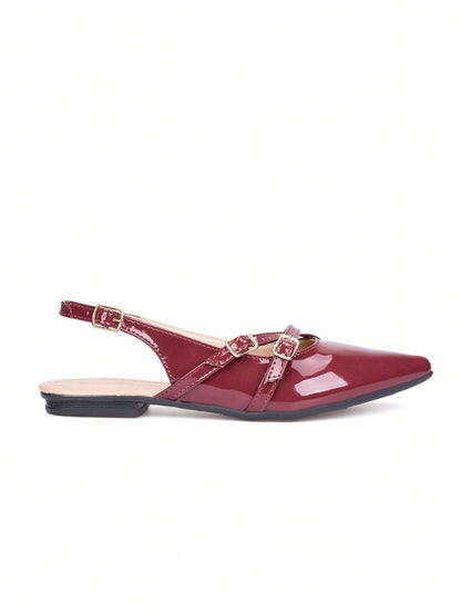 Sapatilha Feminina Slingback (tira atrás) – Doce Malícia