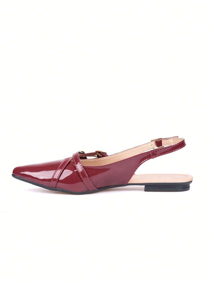 Sapatilha Feminina Slingback (tira atrás) – Doce Malícia