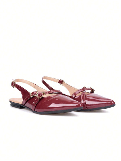 Sapatilha Feminina Slingback (tira atrás) – Doce Malícia