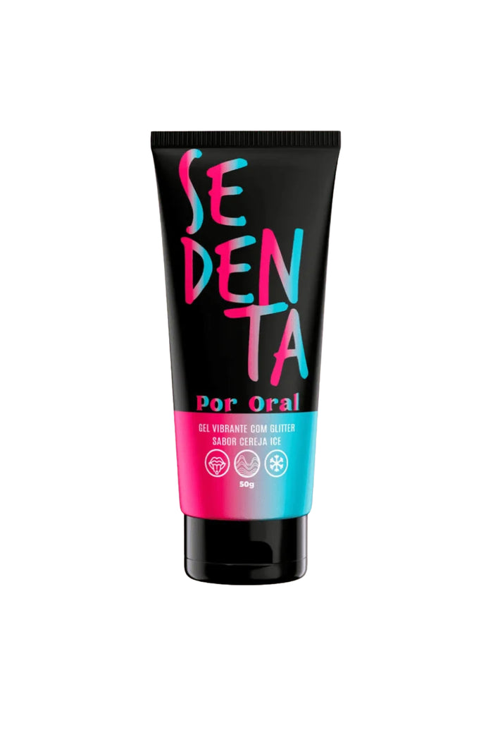 Gel Deslizante 50G – Sedenta por Oral Cereja Ice – Doce Malícia — Doce Malícia