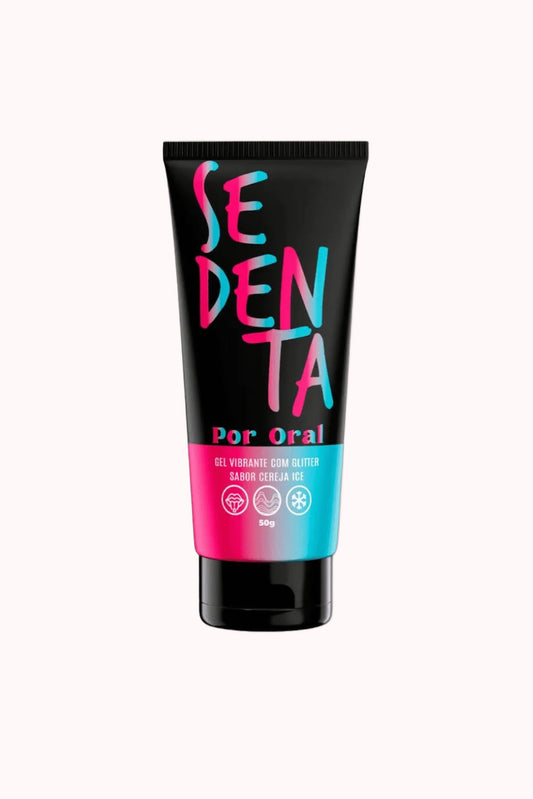 Gel Deslizante 50G – Sedenta por Oral Cereja Ice – Doce Malícia