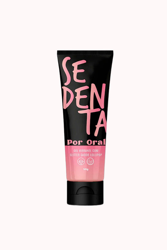 Gel Deslizante com Glitter 50G – Sedenta por Oral – Doce Malícia