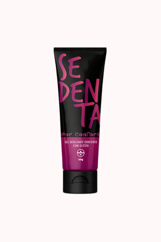 Gel Deslizante com Glitter 50G – Sedenta por Conforto – Doce Malícia